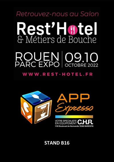 APP Expresso - Rest'Hotel  I  9 et 10 Octobre 2022